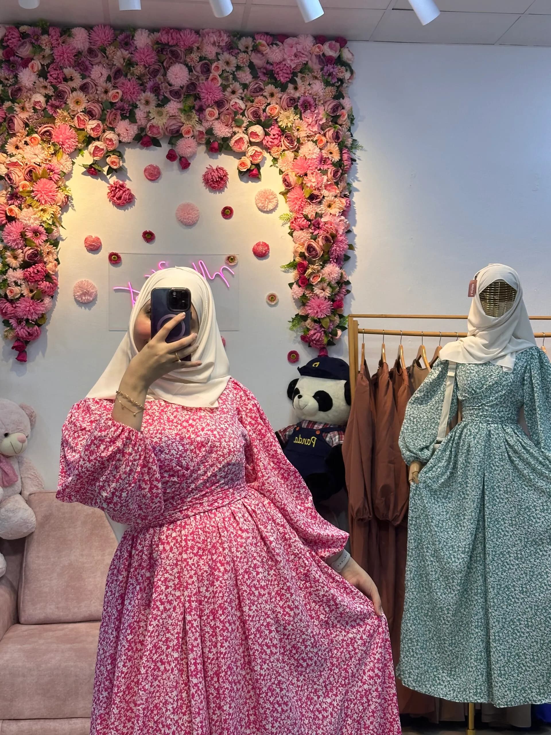 منتج عباية تجريبي
